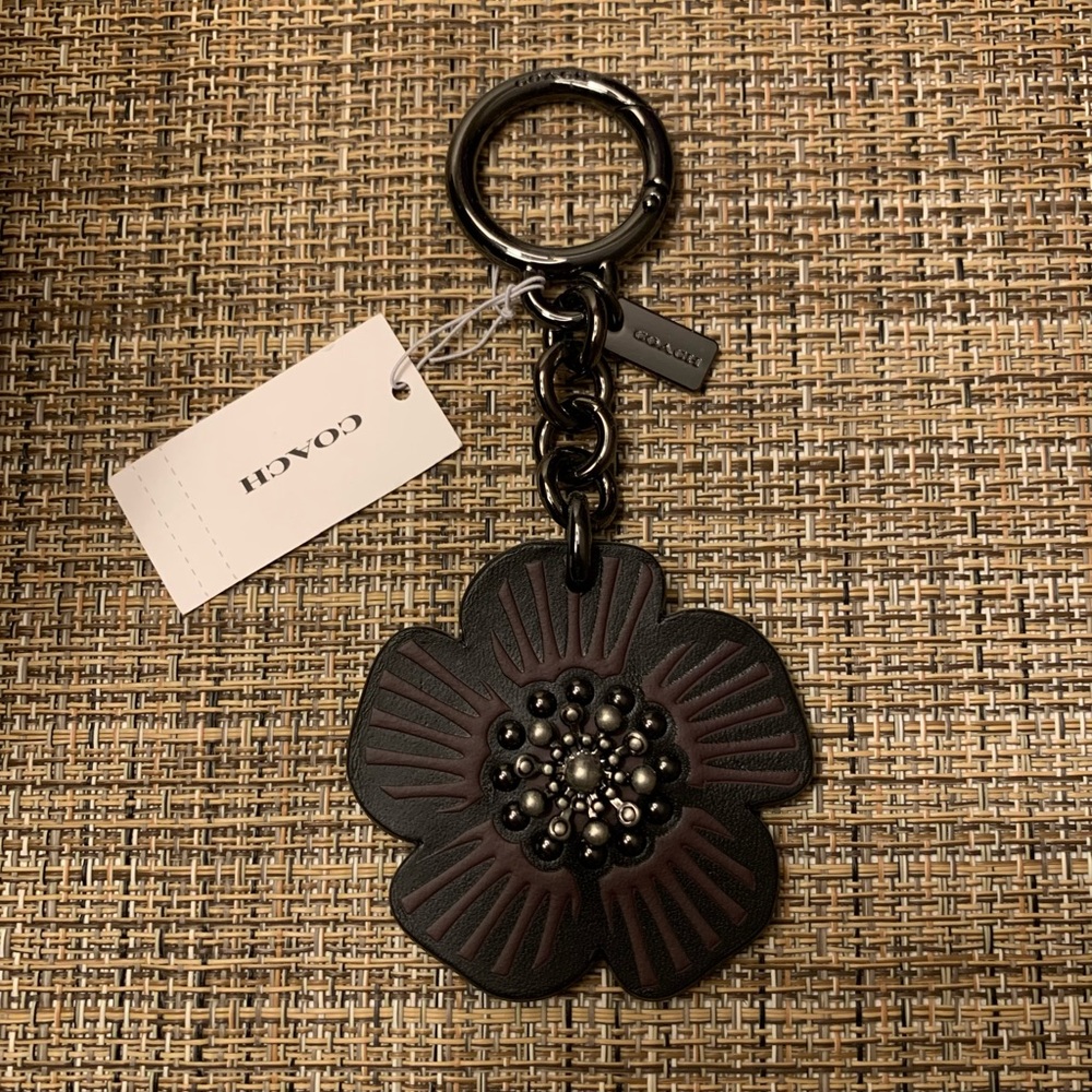 Coach Flower Bag Charm
